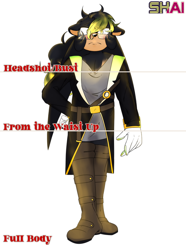 Bust, Waist and Full Body Reference